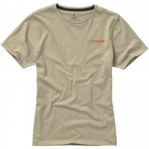 Nanaimo short sleeve women's T-shirt, Khaki (T-shirt, 90-100% cotton)