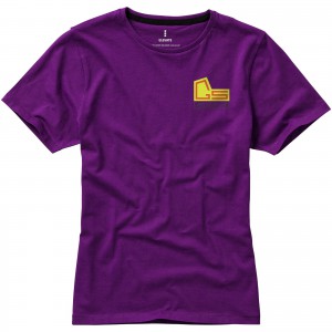 Nanaimo short sleeve women's T-shirt, Plum (T-shirt, 90-100% cotton)