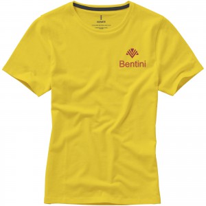 Nanaimo short sleeve women's T-shirt, Yellow (T-shirt, 90-100% cotton)