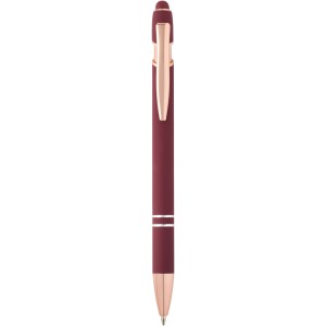 Nanna ballpoint pen with rose gold finish (blue ink), Burgun (Metallic pen)