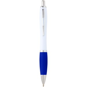 Nash recycled plastic ballpoint pen (black ink), Royal blue (Plastic pen)