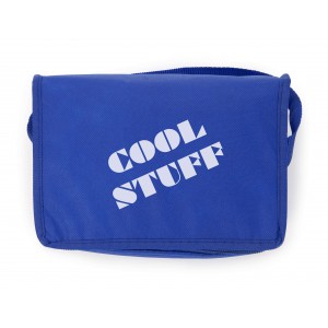 Nonwoven (80 gr/m2) cooler bag Arlene, cobalt blue (Cooler bags)