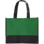 Nonwoven (80 gr/m2) shopping bag Brenda, green