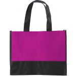 Nonwoven (80 gr/m2) shopping bag Brenda, pink (0971-17)