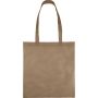 Nonwoven (80 gsm) shopping bag Taye, brown