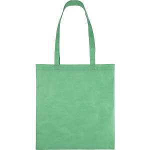 Nonwoven (80 gsm) shopping bag Taye, green (Shopping bags)