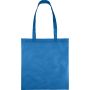 Nonwoven (80 gsm) shopping bag Taye, light blue