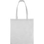 Nonwoven (80 gsm) shopping bag Taye, white