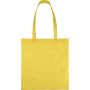 Nonwoven (80 gsm) shopping bag Taye, yellow