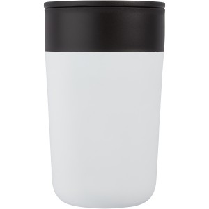 Nordia 400 ml double-wall recycled mug, White (Mugs)