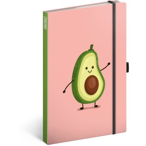 Notesz Avocado, vonalas, 13  21 cm (Calendars)