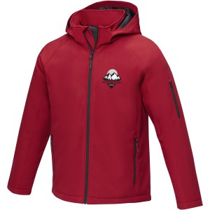 Notus men's padded softshell jacket, Red (Jackets)