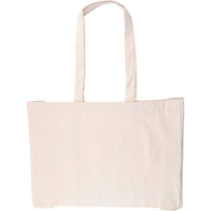 Oeko-Tex cotton (220 gsm) shopping bag Imogen, khaki (Shopping bags)