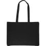 Oeko-Tex cotton (220 gsm) shopping bag Isaac, black