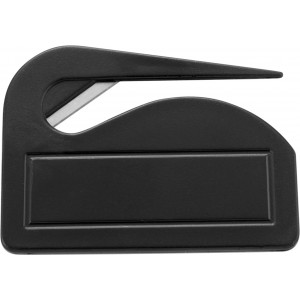 PS letter opener Franco, black (Office desk equipment)