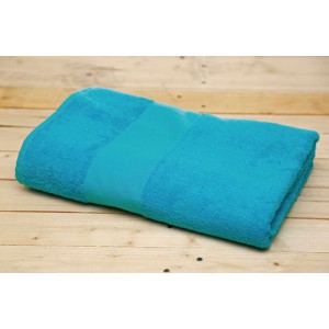 OLIMA BASIC TOWEL, Caribbean Blue, 100X150