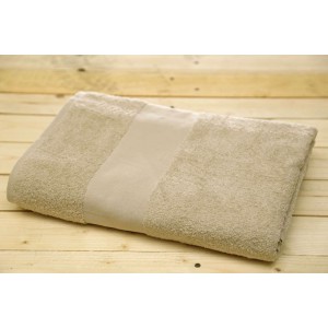 OLIMA BASIC TOWEL, Sand, 100X150