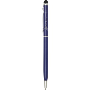 Ore aluminium ballpoint pen with stylus (blue ink), Ocean bl (Metallic pen)