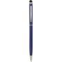 Ore aluminium ballpoint pen with stylus (blue ink), Ocean bl