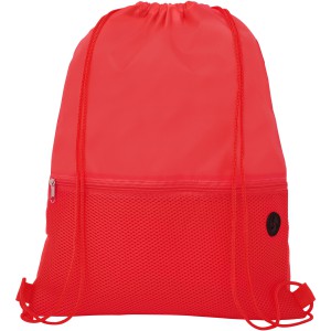 Oriole mesh drawstring backpack, Red (Backpacks)