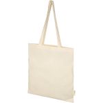 Orissa 100 g/m2 GOTS organic cotton tote bag, Natural (12049110)