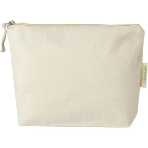 Orissa 180 g/m2 organic toiletry bag 1L, Natural (Cosmetic bags)