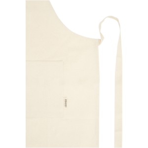 Orissa 200 g/m2 GOTS organic cotton apron, Natural (Apron)