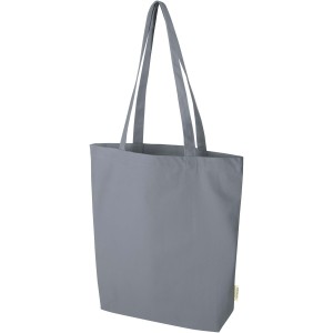 Orissa 270 g/m2 organic tote bag 10L, Grey (Shopping bags)