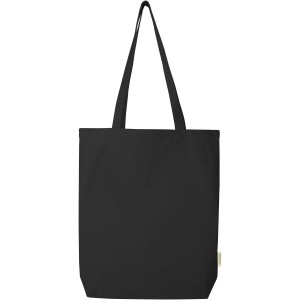 Orissa 270 g/m2 organic tote bag 10L, Solid black (Shopping bags)