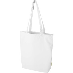 Orissa 270 g/m2 organic tote bag 10L, White (Shopping bags)