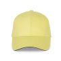 ORLANDO - 6 PANELS CAP, Lemon Yellow/Dark Grey