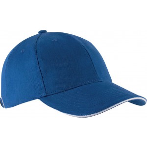 ORLANDO - 6 PANELS CAP, Royal Blue/White (Hats)