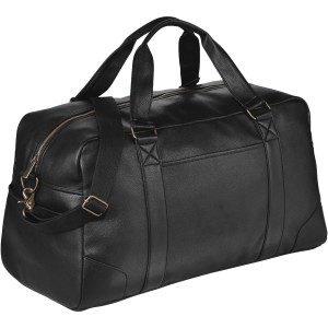 Oxford weekend travel duffel bag, solid black