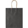 Paper giftbag Mariano, black