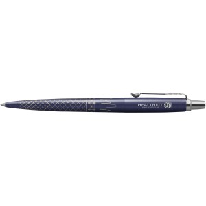 Parker Jotter SE Global Icons colour trim ballpoint pen, Blu (Metallic pen)