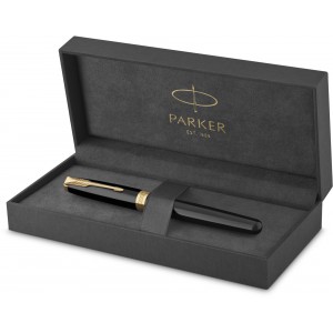 Parker Sonnet rollerball pen, black (Fountain-pen, rollerball)