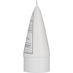 PE sunscreen tube Maelis, white (Body care products)