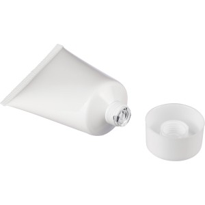 PE sunscreen tube Maelis, white (Body care products)