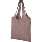 Pheebs 150 g/m2 recycled cotton trendy tote bag 7L, Heather  (12064120)