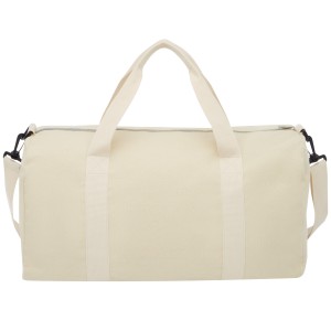 Pheebs 210 g/m2 recycled cotton/polyester bag, Natural (Travel bags)