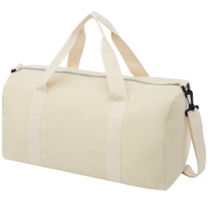 Pheebs 210 g/m2 recycled cotton/polyester bag, Natural (Travel bags)