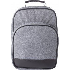 Polycanvas (600D) picnic cooler bag Jolie, grey