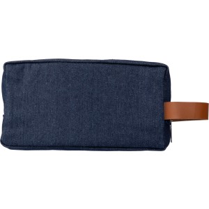 Denim cosmetic bag Marianne, blue