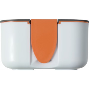 PP and silicone lunchbox Veronica, orange (Plastic kitchen equipments)