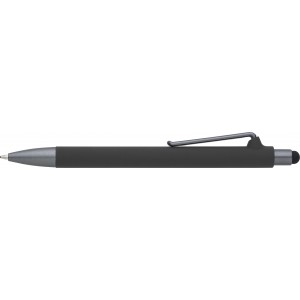 ABS ballpen Louis, grey (Plastic pen)