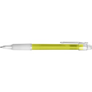 AS ballpen Zaria, yellow (Plastic pen)