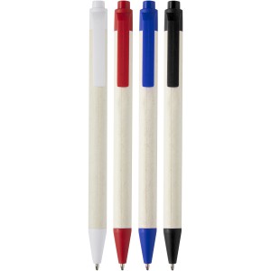 Dairy Dream ballpoint pen, White (Plastic pen)