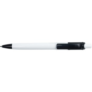 Stilolinea Ducal ABS ballpoint pen, black (Plastic pen)