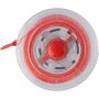 Plastic retractable tape measure Theo, red