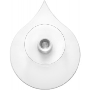 Plastic shower timer Alaya, white (Bathing sets)